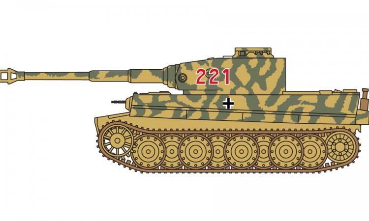 Airfix Tiger I Tank Construction et Maquettes A01308 Bâtiment 