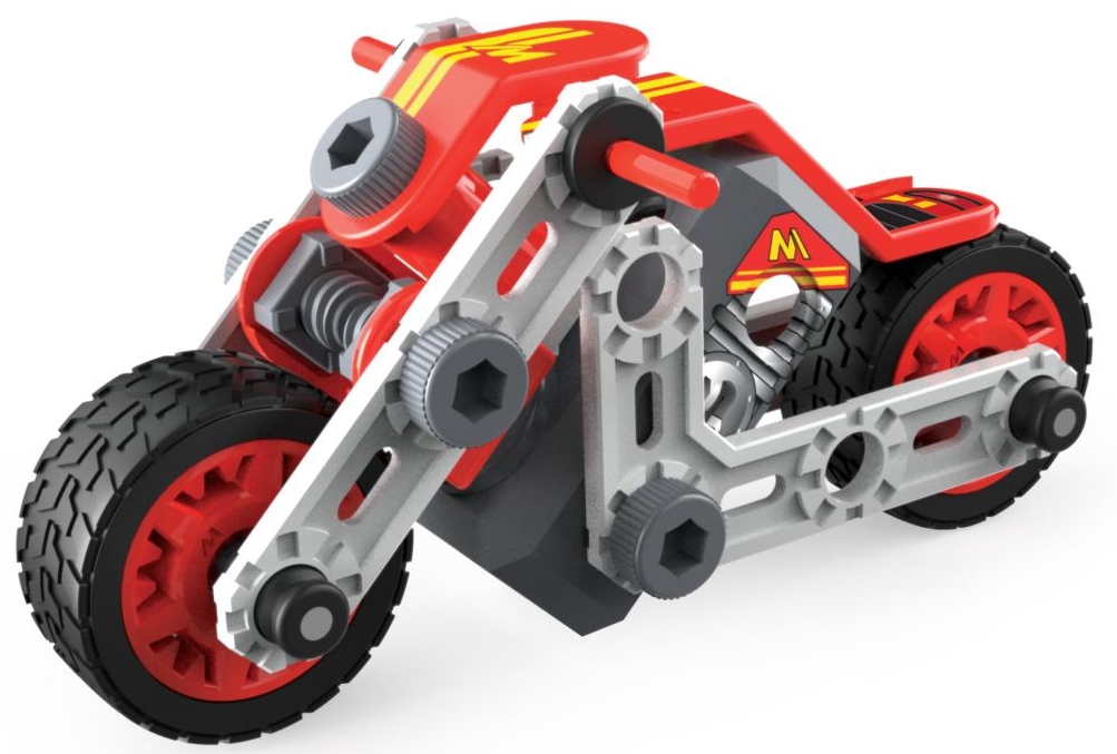 Meccano/Erector Junior  How To Build Pull Back Buggy #1 