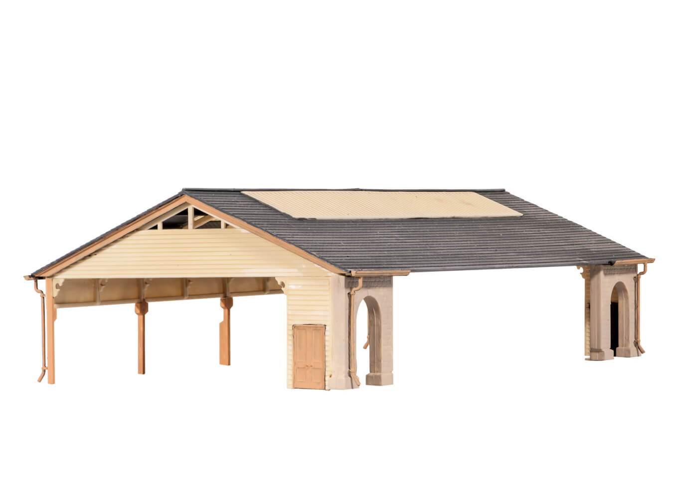 ​RATIO 204 1:148 N SCALE  Station Building  ​Kit