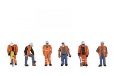 Bachmann Scenecraft 36-049 OO Gauge Trackside Workers (Pack of 6)