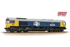 Bachmann Branchline 32-740SF Class 66/7 66789 'British Rail 1948-1997' GBRf BR Blue