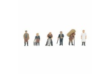 Bachmann Scenecraft 379-326 Livestock Farmers 1940/50s 6 Figure Set - N Gauge