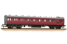 Bachmann Branchline 39-622 60' SECR Birdcage Brake Third - BR crimson