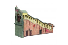 Bachmann Scenecraft 44-119B Great Central High-Level Station Entrance Brown & Cream