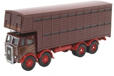 Oxford Diecast 76ATKL005 Atkinson Cattle Truck L Davies And Sons Front Side