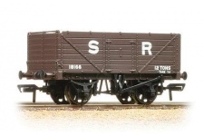 Bachmann Branchline 37-090 7 Plank Fixed End Wagon Sr Brown