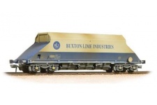 Bachmann Branchline 37-327D 90T JGA Bogie Hopper Buxton Lime - Weathered