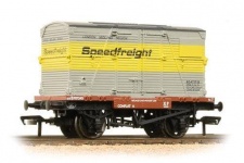 Bachmann 37-952 Conflat with BD Container Speedfreight