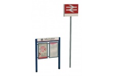 Bachmann Scenecraft 44-548 Station Signage Set