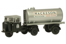 Oxford Diecast 76MH013 Mechanical Horse Tank Trailer Mackeson