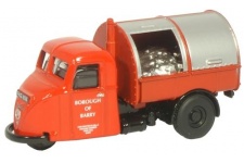 Oxford Diecast 76RAB004 Dustcart Borough Of Barry
