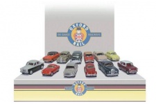 Oxford Rail OR76CPK001 Carflat Car Pack 1960s Cars (Pack of 4)