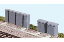 Ratio 257 Relay Boxes N Scale Plastic Kit