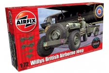 Airfix A02339 Willys British Airborne Jeep Model Kit Box