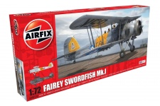 Airfix A04053A Fairey Swordfish Mk.I 1:72 Scale Model Aircraft Kit