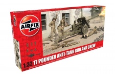Airfix A06361 17 Pdr Anti-Tank Gun Model Kit Box