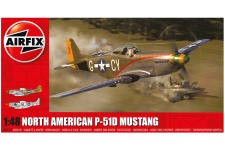 Airfix A05131A 1:48 Scale North American P-51D Mustang Plastic Aircraft Kit