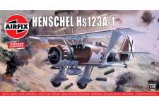 Airfix A02051V Henschel Hs123A-1 1:72 Scale Model Aircraft Kit