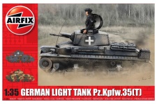 Airfix A1362 German Light Tank Pz.Kpfw.35(t) 1:35 Scale Model Tank Kit