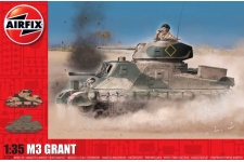 Airfix A1370 M3 Lee / Grant 1:35 Scale Plastic Model Tank Kit Box