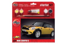 Airfix A55310 Mini Cooper S Large Starter Set 1:32 Scale Plastic Kit