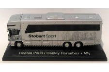 Atlas Editions 4649111 Scania P380 Horsebox "Eddie Stobart - Stobart Sport"