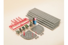 Auhagen 12254 1:100 Pavements And Accessories