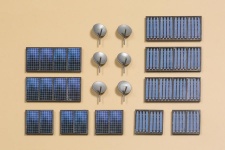 Auhagen 41651 Satellite Dishes And Solar Panels