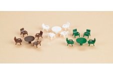 Auhagen 42647 Garden Tables And Chairs