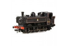 Bachmann 32-205A GWR 8750 Pannier Tank 8771 BR Lined Black (Early Emblem) (No.8771) Left Side