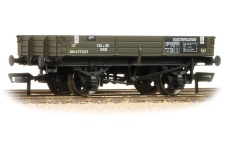 Bachmann Branchline 37-931 OO Gauge 3 Plank Wagon BR Departmental Olive Green