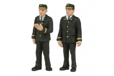 Bachmann Scencraft 47-411 O Gauge Station Staff 70s set A