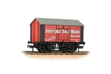 Bahmann 33-181A 10T Covered Salt Wagon 'Stafford Salt Works' Red