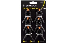Blackspur 71016 8 Piece Micro Clamp Set Ideal For Model Making