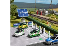 Busch 1160 Electric Car Charging Station With Solar Panels