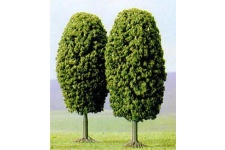 Busch 6293 N Scale Deciduous Trees (Pack of 2)