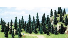 OO HO gauge Model Railway Scenery Busch 6597 Pine Trees