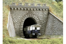 Busch 7022 Single Track OO Gauge Tunnel Portals 