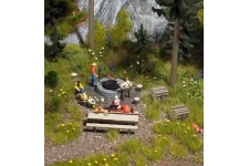 busch-7781-forest-grilling-area-ho-oo-gauge