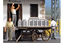 Busch 10262 Pack of 20 milk churns for O gauge model railway layouts