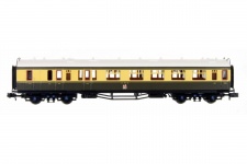 Dapol 2P-000-283 Collett Coach GWR Crest Chocolate/Cream Brake Composite 6527