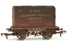 Dapol 4F-037-010 OO Gauge Conflat & Container LMS K2 Weathered