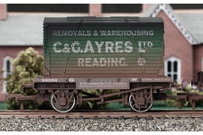 Dapol 4F-037-105 Conflat & Container C & G Ayres Weathered