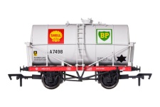 dapol-4f-058-002-14t-tank-wagon-class-a-shell-bp-silver-a7498-oo-gauge