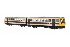 Dapol 2D-142-003 N Gauge Class 142 022 BR GWR Chocolate/Cream