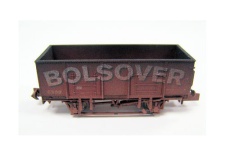 Dapol 2f-038-014 N Gauge 20 Ton Steel Mineral Wagon Bolsover Weathered