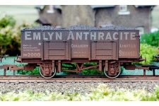 Dapol 4F-038-002 20t Steel Mineral Wagon Emlyn Anthracite Weathered