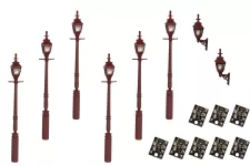 dcc-concepts-lml-vpgmr-6-gas-lamp-and-2-wall-lamp-maroon
