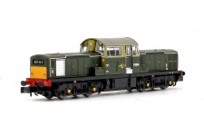EFE Rail E84502Class 17 D8594 BR Green (Small Yellow Panels) Front Left