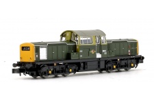 EFE Rail E84504 Class 17 8601 BR Green (Full Yellow Ends) Front Left